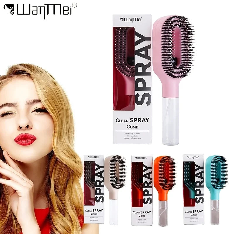 Spray Hairbrush Duo