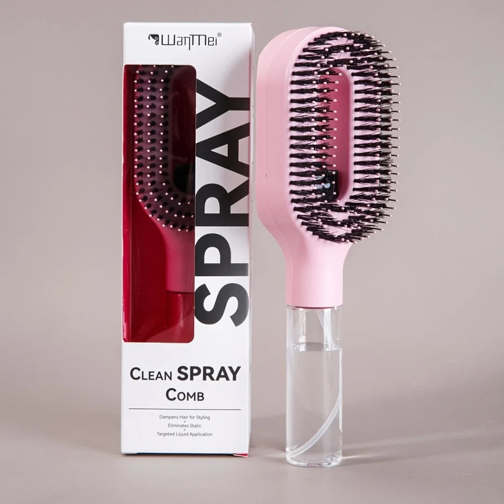 Spray Hairbrush Duo
