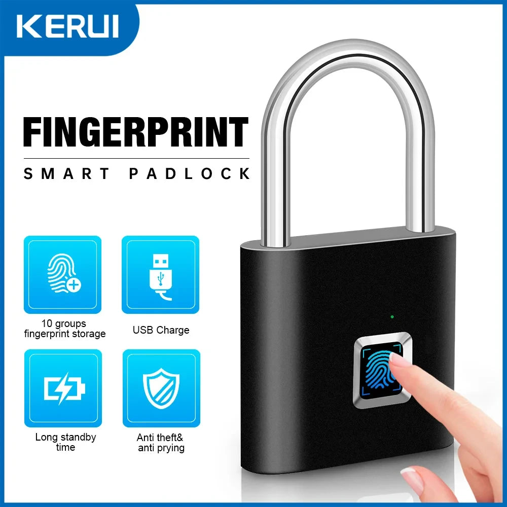 Smart Fingerprint Padlock