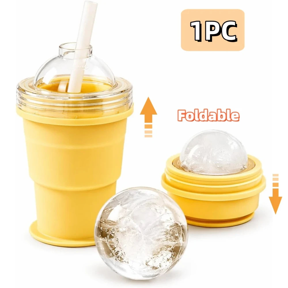 Foldable Ice Ball Maker Cup