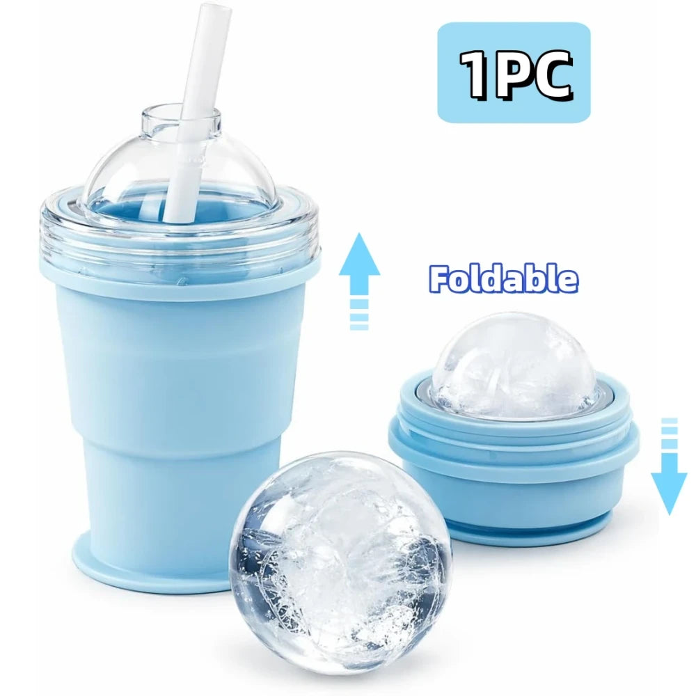 Foldable Ice Ball Maker Cup