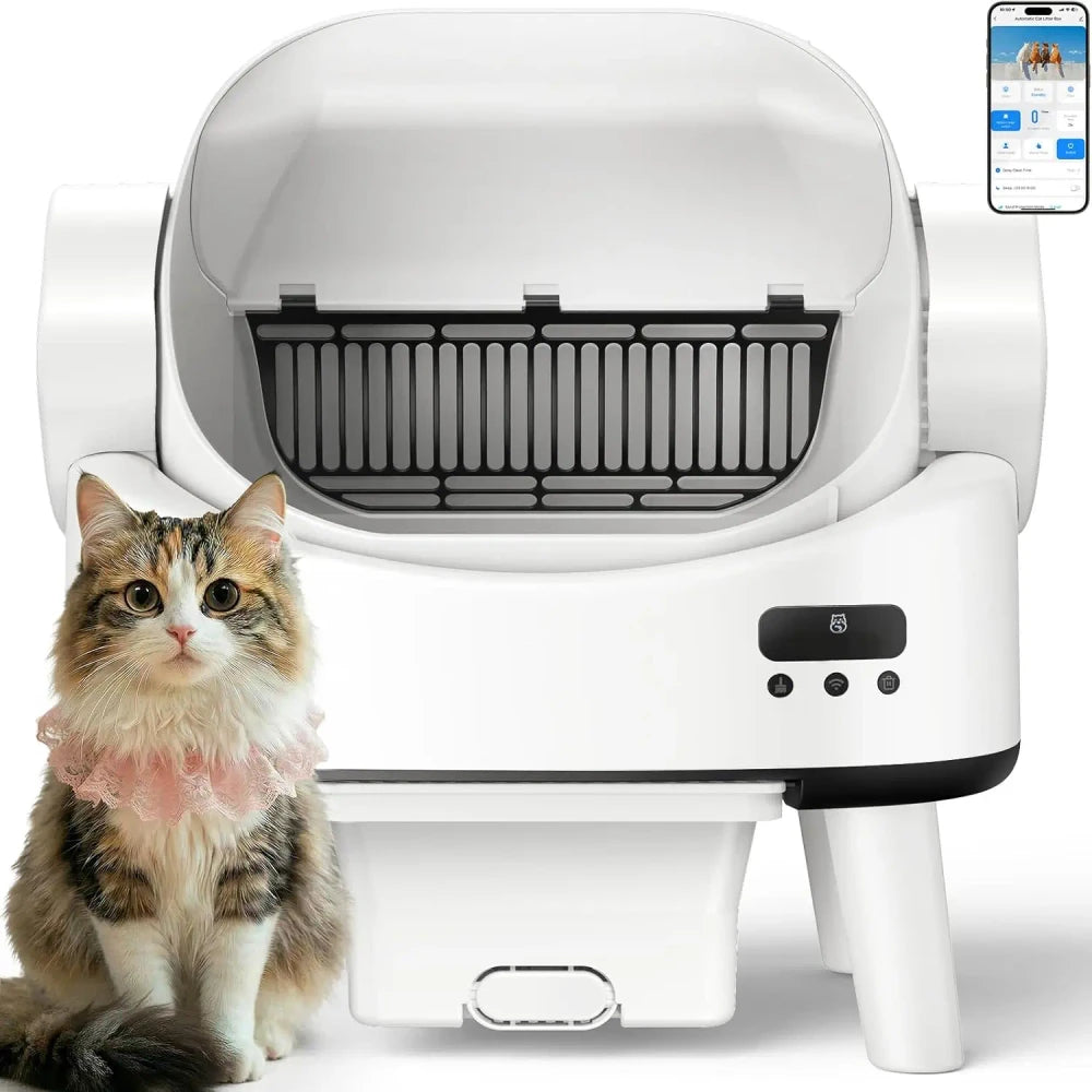 Smart Self-Cleaning Litter Box