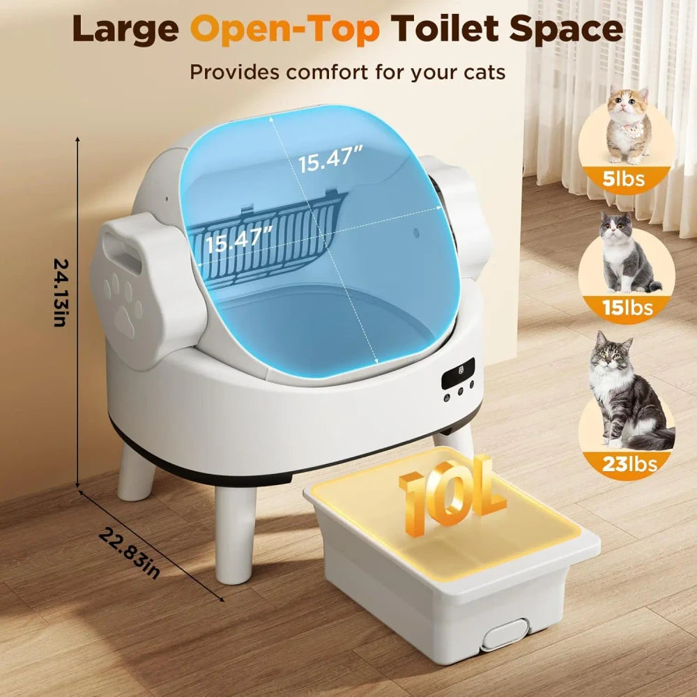 Smart Self-Cleaning Litter Box