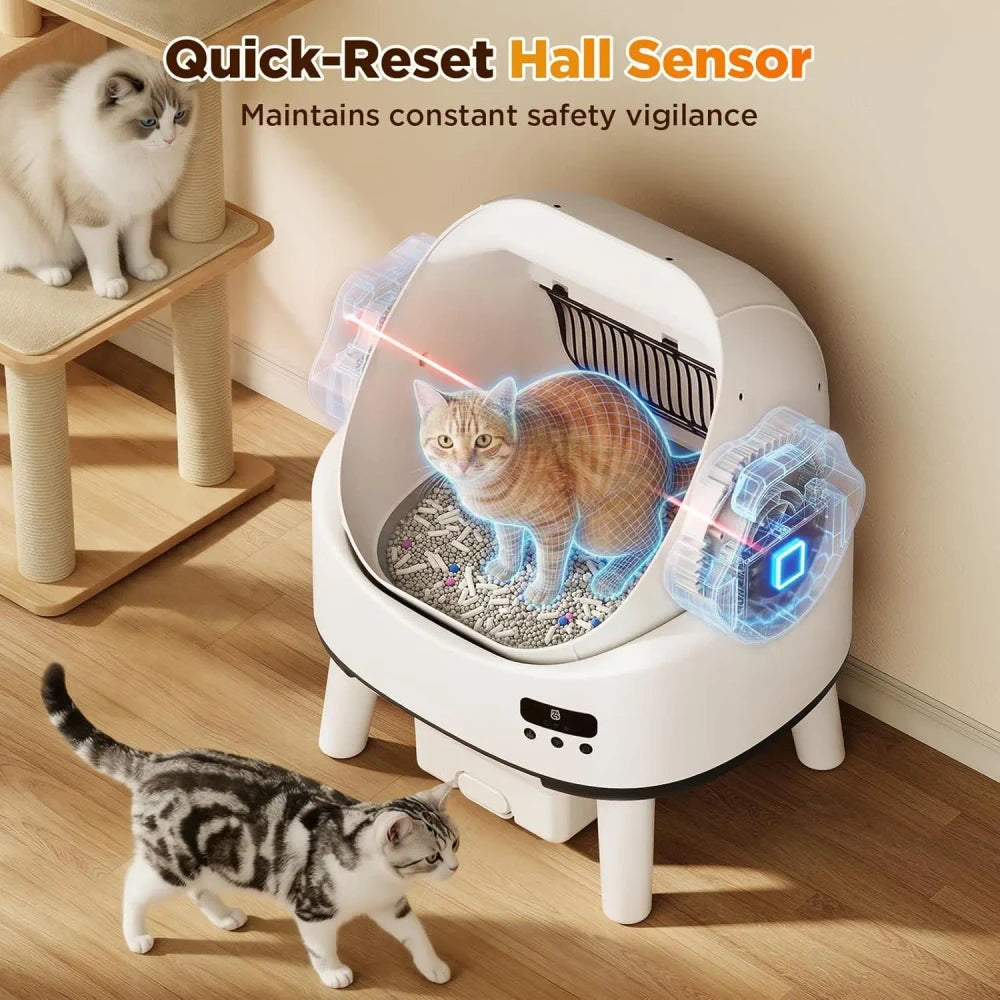 Smart Self-Cleaning Litter Box